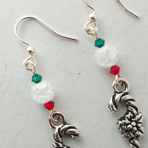 Swarovski Crystal Christmas earrings - Picture 3 of 4